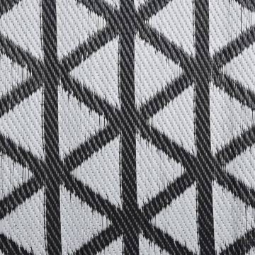 Outdoor Rug Black 140x200 cm PP