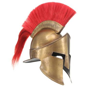 Greek Warrior Helmet Antique Replica LARP Brass Steel