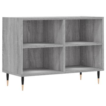 TV Cabinet Grey Sonoma 69.5x30x50 cm Engineered Wood