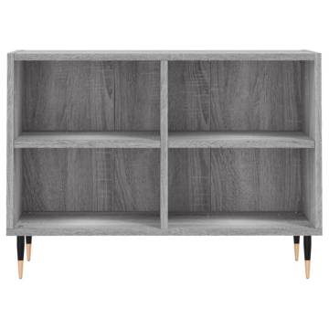 TV Cabinet Grey Sonoma 69.5x30x50 cm Engineered Wood