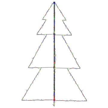 Christmas Cone Tree 200 LEDs Indoor and Outdoor 98x150 cm