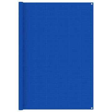 Tent Carpet 200x400 cm Blue HDPE