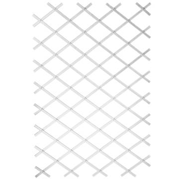 Nature Garden Trellis 100x200 cm PVC White 6040703