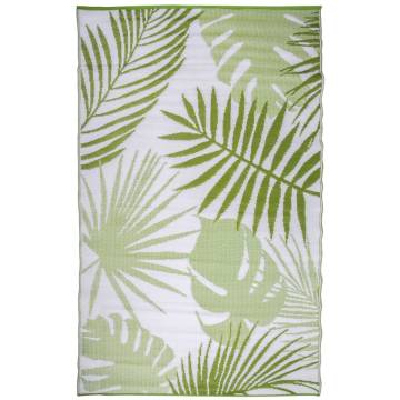 Esschert Design Outdoor Rug 241x152 cm Jungle Leaves OC22