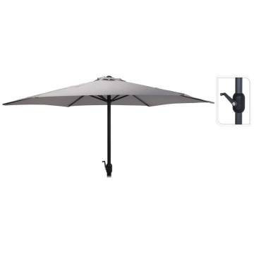 ProGarden Parasol Monica 270 cm Light Grey