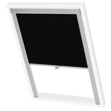 Blackout Roller Blind Black PK08