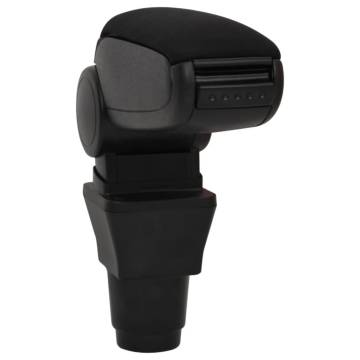 Car Armrest Black 13x32.5x(24-51.5) cm ABS