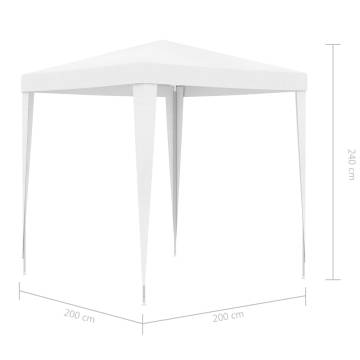 Party Tent 2x2 m White