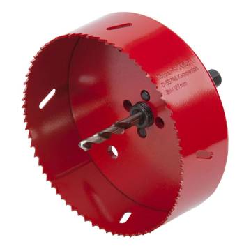 wolfcraft Hole Saw 127 mm Red 5495000