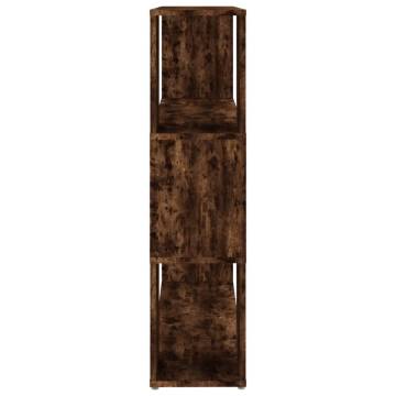 Book Cabinet/Room Divider Smoked Oak 100x24x94 cm