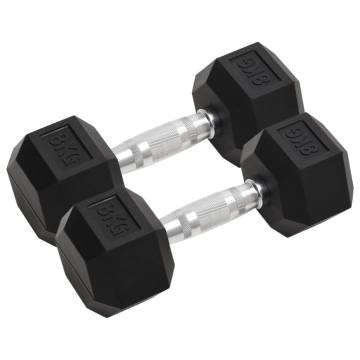 Dumbbells 2 pcs 16 kg Cast Iron