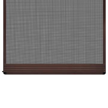 Brown Hinged Insect Screen for Doors 120 x 240 cm