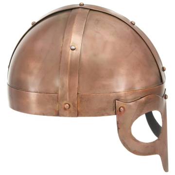 Viking Helmet Antique Replica LARP Copper Steel