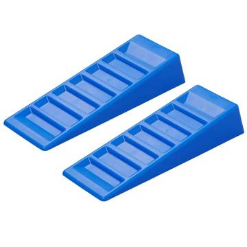 ProPlus 2-Piece Caravan Leveller Set 75mm Plastic Blue