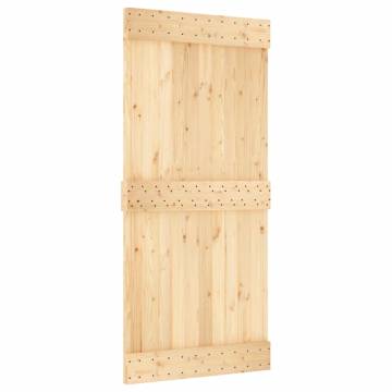 Door NARVIK 95x210 cm Solid Wood Pine