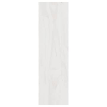 Book Cabinet/Room Divider White 100x30x103 cm Solid Pinewood