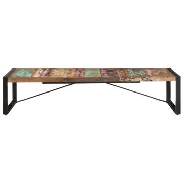 Coffee Table 180x90x40 cm Solid Reclaimed Wood