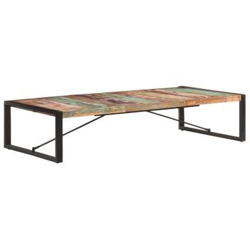 Coffee Table 180x90x40 cm Solid Reclaimed Wood