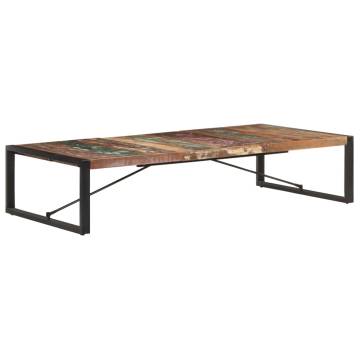 Coffee Table 180x90x40 cm Solid Reclaimed Wood