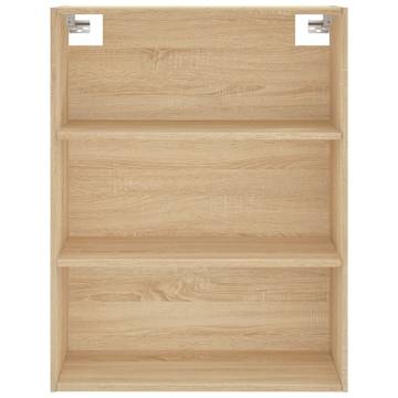 Highboard Sonoma Oak 69.5x34x180 cm Engineered Wood