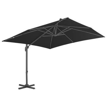 Cantilever Umbrella with Aluminium Pole 300x300 cm Anthracite