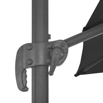 Cantilever Umbrella with Aluminium Pole 300x300 cm Anthracite