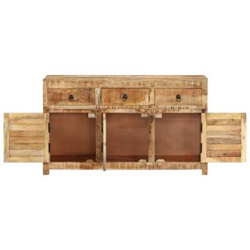 Sideboard 110x30x65 cm Solid Wood Mango