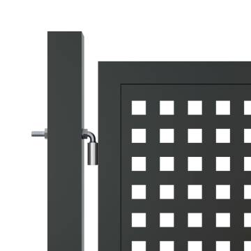 Garden Gate Anthracite 300x125 cm Steel