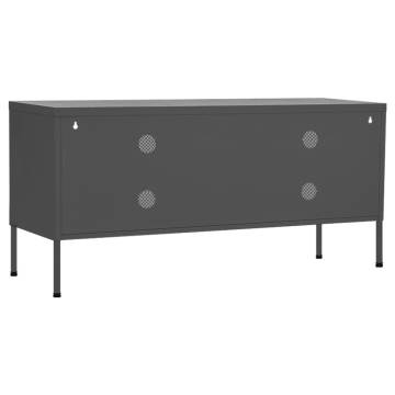 TV Cabinet Anthracite 105x35x50 cm Steel