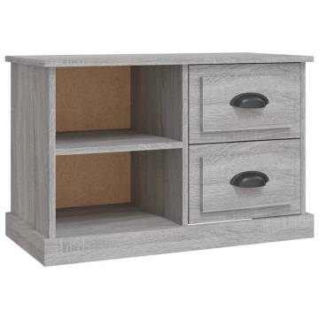 TV Cabinet Grey Sonoma 73x35.5x47.5 cm Engineered Wood