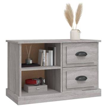 TV Cabinet Grey Sonoma 73x35.5x47.5 cm Engineered Wood