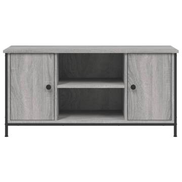 TV Cabinet Grey Sonoma 100x40x50 cm Engineered Wood