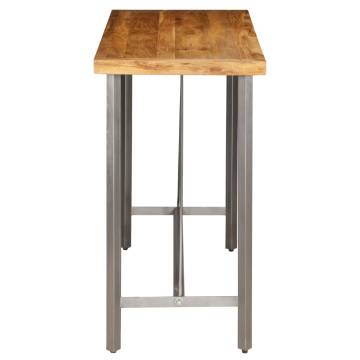 Bar Table Solid Reclaimed Teak 120x58x106 cm