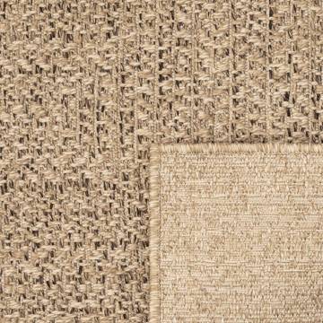 Rug 120x170 cm Jute Look Indoor and Outdoor