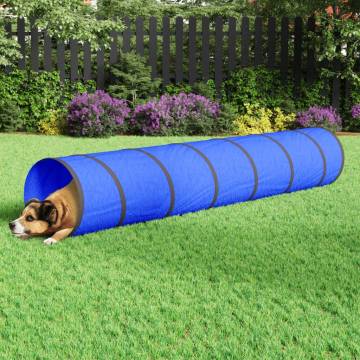 Dog Tunnel Blue Ø 50x300 cm Polyester