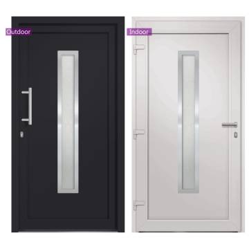 Front Door Anthracite 108x200 cm