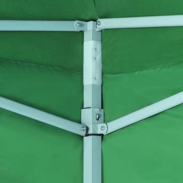 Foldable Tent with 2 Walls 3x3 m Green