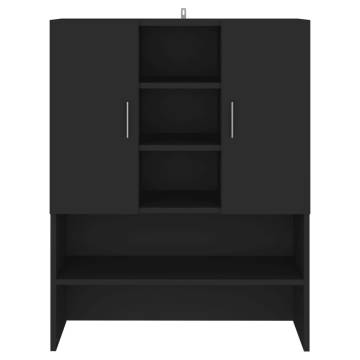 Washing Machine Cabinet Black