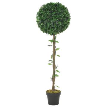 Artificial Plant Bay Tree with Pot Green 130 cm