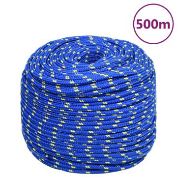 Boat Rope Blue 10 mm 500 m Polypropylene