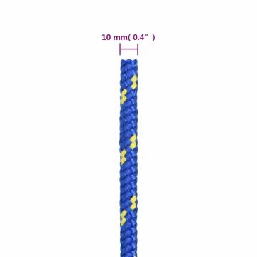 Boat Rope Blue 10 mm 500 m Polypropylene