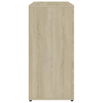 Sideboard Sonoma Oak 80x36x75 cm Engineered Wood