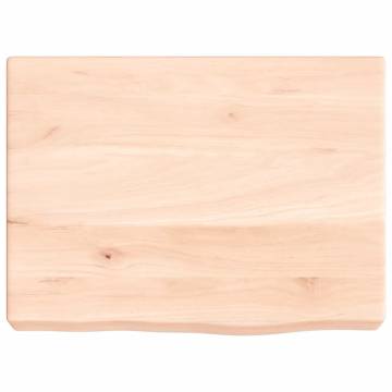 Bathroom Countertop 40x30x(2-6) cm Untreated Solid Wood