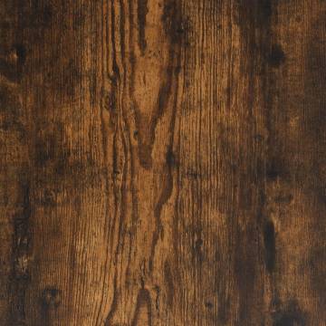 Bookshelf Smoked Oak 78.5x33x82 cm Engineered Wood