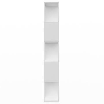 Book Cabinet/Room Divider White 80x24x159 cm Engineered Wood