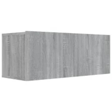 3 Piece TV Cabinet Set Grey Sonoma Engineered Wood