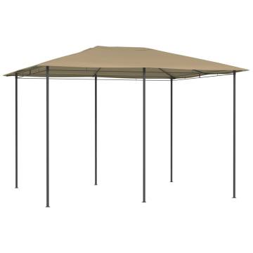 Gazebo 3x4x2.6 m Taupe 160 g/m²