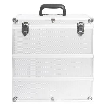 Make-up Case 37x24x40 cm Silver Aluminium