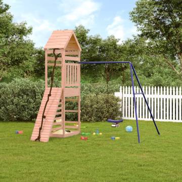 Outdoor Playset Solid Wood Douglas