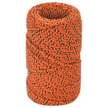 Boat Rope Orange 2 mm 25 m Polypropylene